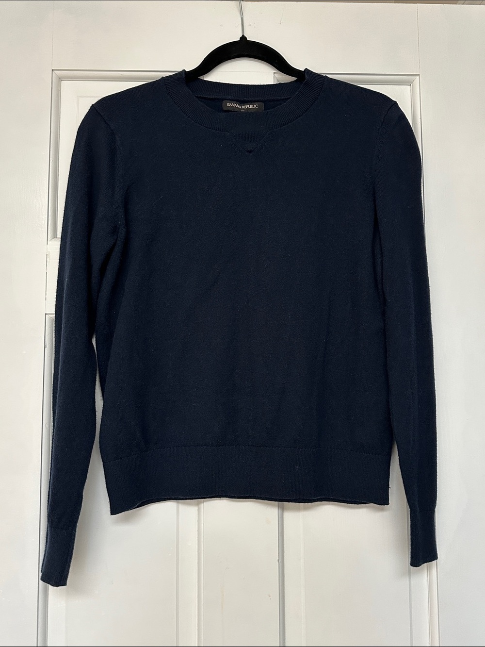 Banana Republic Dark Navy Crewneck Sweater